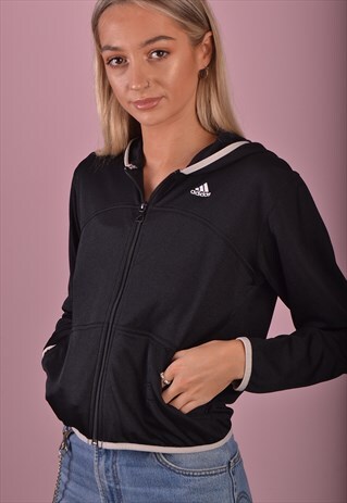 BLACK ADIDAS SHELL JACKET GTJ3307