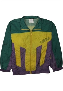 Vintage 90's Adidas Windbreaker Lightweight Full Zip Up