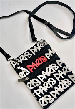 Vintage Y2k Cross Body Bag Graffiti Streetwear Side 90S 00s