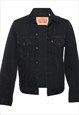 Vintage Levi's Black Denim Jacket - S