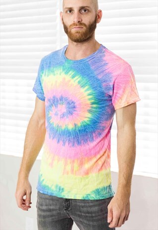 VINTAGE TIE DYE T-SHIRT 90S X 4.9