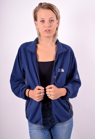 THE NORTH FACE WOMENS VINTAGE FLEECE JACKET MEDIUM 90'S