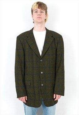 HUGO BOSS Artemis Vintage Men's UK 44L US Blazer Wool Jacket