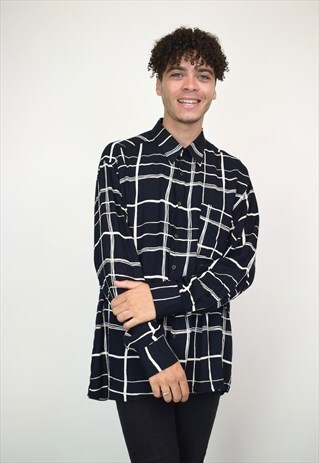 VINTAGE 90'S PATTERNED SHIRT