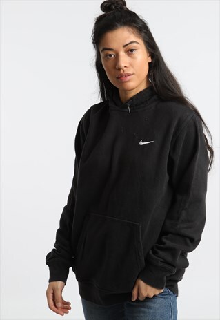 90S NIKE EMBROIDERED LOGO HOODIE