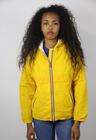 VINTAGE K-WAY TOWEL LINED JACKET