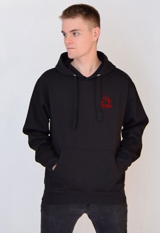 BLACK BUDDHA (RED) HOODIE
