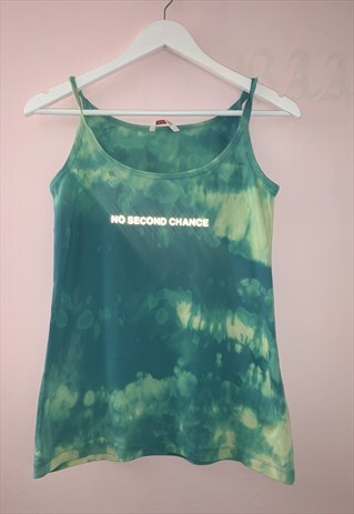 UPCYCLING TANK NO SECOND CHANCE 3M (COLOR EXPERIEMNTAL)
