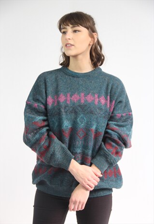 VINTAGE PATTERNED JUMPER