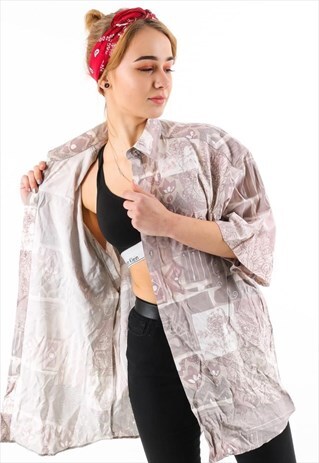 VINTAGE PATTERNED SHIRT PSAW359D