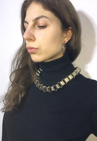 VINTAGE 90' BEAUTIFUL UNISEX UNIQUE GOLD TIES