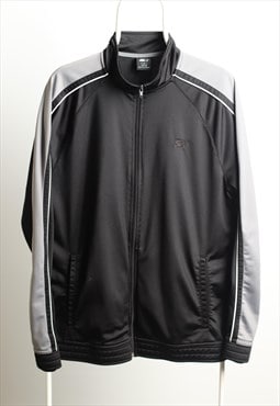 Vintage Sportswear Starter Track Jacket Black Grey