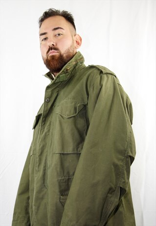 VINTAGE ARMY PARKA SURPLUS COAT