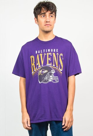 NFL AMERICAN FOOTBALL T-SHIRT BALTIMORE RAVENS
