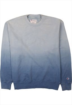 Vintage 90's Champion Sweatshirt Heavyweight Crew Neck Blue