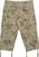 VINTAGE GREEN CAMOUFLAGE CARGO SHORTS - W36