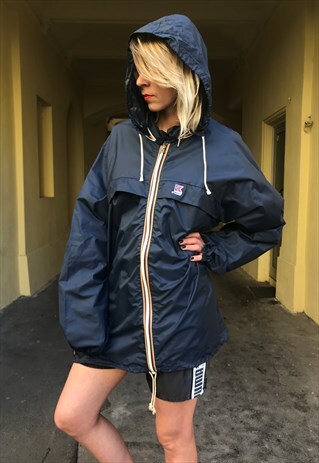 VINTAGE 90' OLDSCHOOL COOL UNISEX WINDBREAKER K WAY JACKET