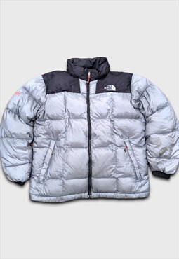 Vintage Y2K Silver Summit Series The North Face Puffer