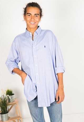 VINTAGE 80S POLO RALPH LAUREN SHIRT / R022