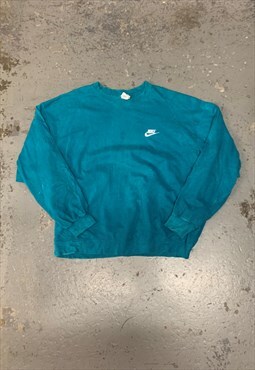 Nike Sweatshirt Embroidered Logo Pullover Jumper