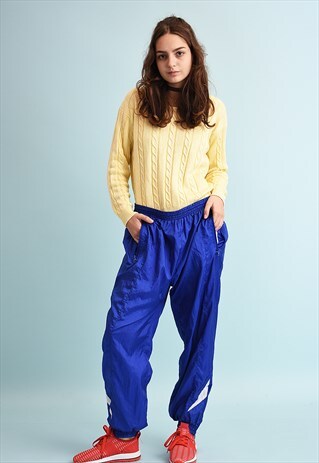 90'S RETRO ATHLEISURE SPORTS TRACKSUIT BOTTOMS