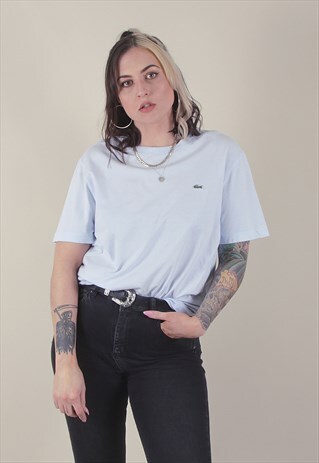 VINTAGE LACOSTE BABY BLUE T-SHIRT /A11042