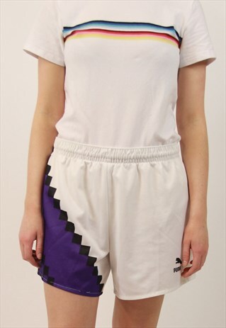 VINTAGE HIGH WAISTED PUMA SHORTS