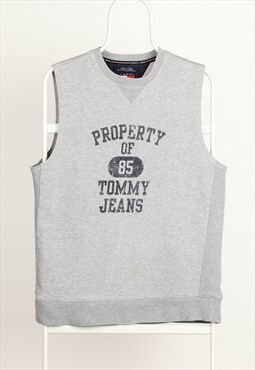 Vintage Tommy Hilfiger Crewneck Logo Sleeveless T-shirt 