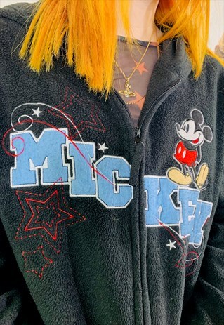 VINTAGE DISNEY TEDDY BEAR FLEECE EMBROIDERED HOODIE