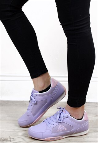 VINTAGE PURPLE KAPPA TRAINERS
