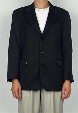 YSL Vintage Blazer Jacket Yves Saint Laurent Suit Mens 90s 