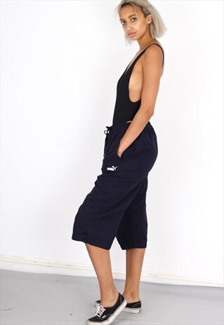 VINTAGE PUMA BLUE TRACK PANT