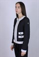 MONCLER VINTAGE JACKET LIGHT XS S RARITY FULL ZIP