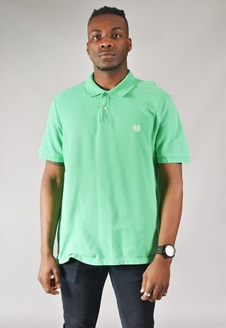 VINTAGE RALPH LAUREN CHAPS POLO SHIRT GREEN