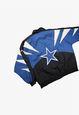 Vintage 90s Dallas Cowboys Apex One Jacket Blue/Black XL