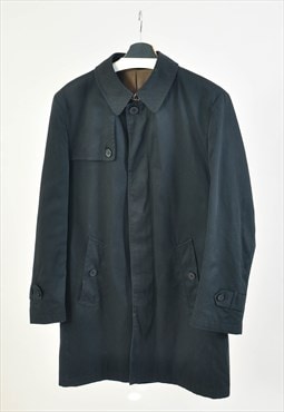 Vintage 00s trench coat in black