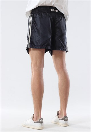 90'S VINTAGE MENS ADIDAS BOXER RUNNING MARATHON NYLON SHORTS