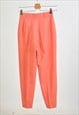 VINTAGE 80S TROUSERS IN PINK