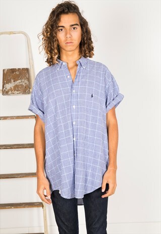 LAST UNIT SALE / VINTAGE 80S POLO RALPH LAUREN SHIRT