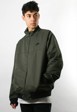 NIKE BOMBER JACKET, WINDBREAKER JACKET, ARMY