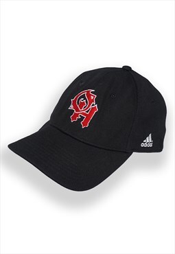 Vintage Adidas OH Black Baseball Cap Mens