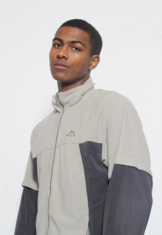 VINTAGE KAPPA TRACK JACKET BEIGE