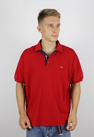 RARE VINTAGE POLO PAUL & SHARK MENS T-SHIRT TOP