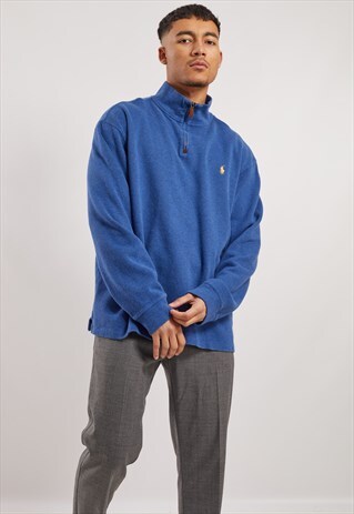 VINTAGE RALPH LAUREN 1/4 ZIP SWEATSHIRT