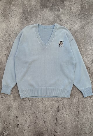 VINTAGE WARNER BROS TAZ 90S SWEATER JUMPER