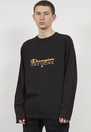 VINTAGE 90'S CHAMPION TRAINING LONG-SLEEVE T-SHIRT