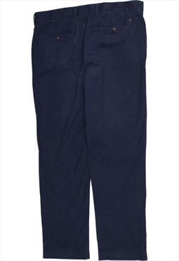 Tommy Hilfiger 90's Casual Trousers / Pants 36 Navy Blue