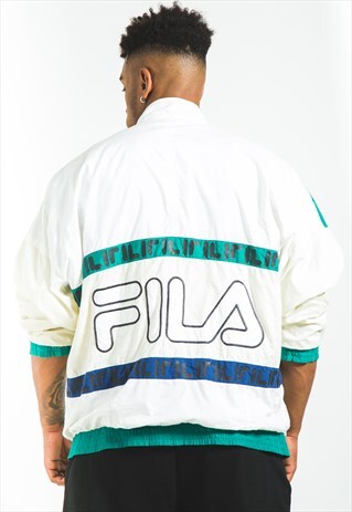 VINTAGE 80S FILA SHELL JACKET / S4210