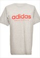 Vintage Grey Adidas Printed T-shirt - M