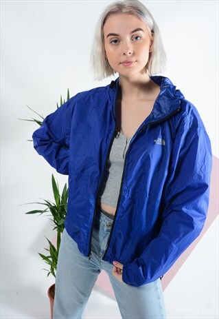 NORTH FACE NORTH FACE WINDBREAKER JACKET IN BLUE.